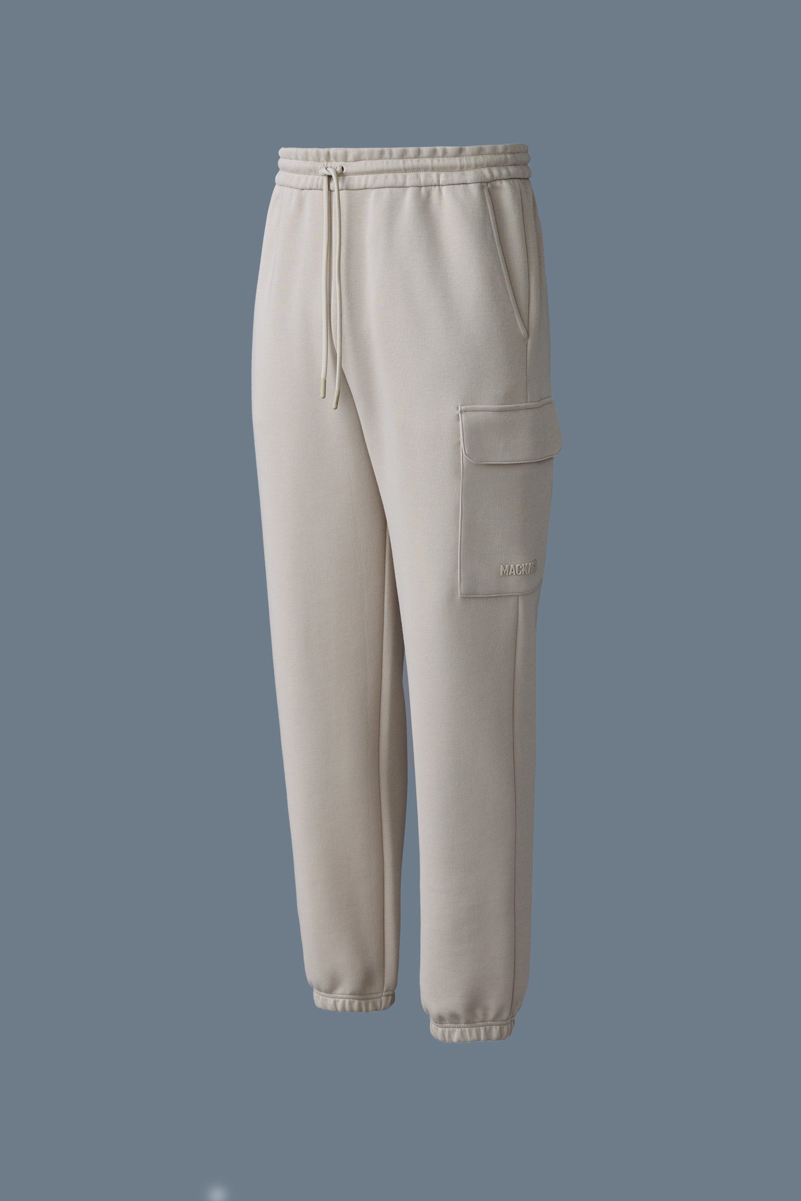 MARVIN-R Double face jersey cargo sweatpants - 1