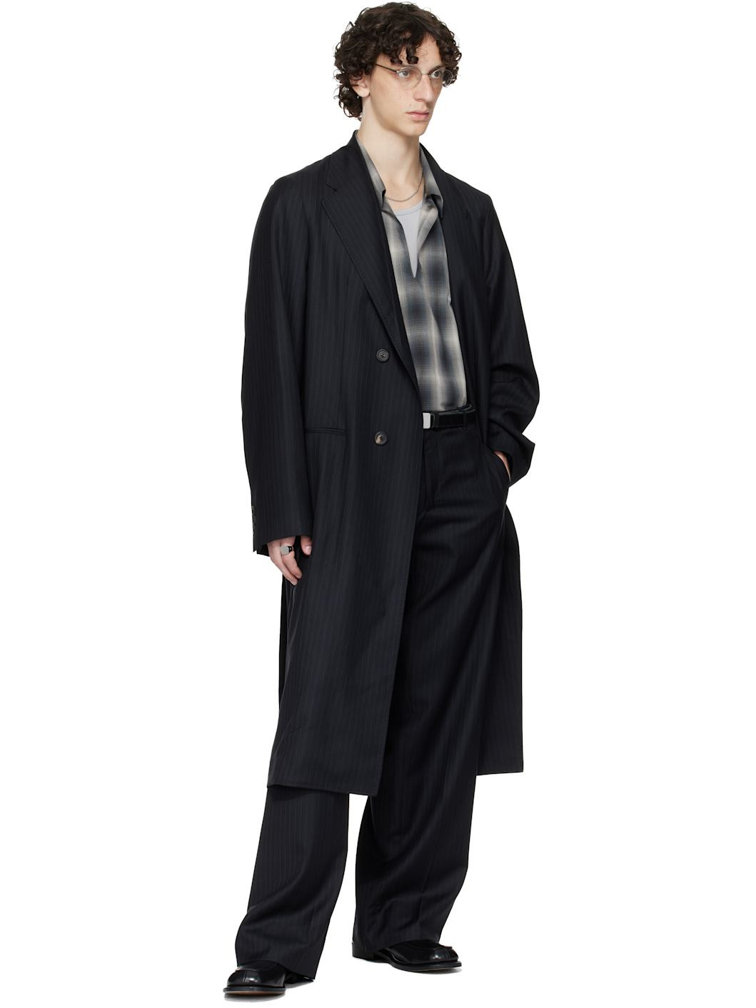 WORK SHOP Emporio Armani Black Sentiero Loafers - 5