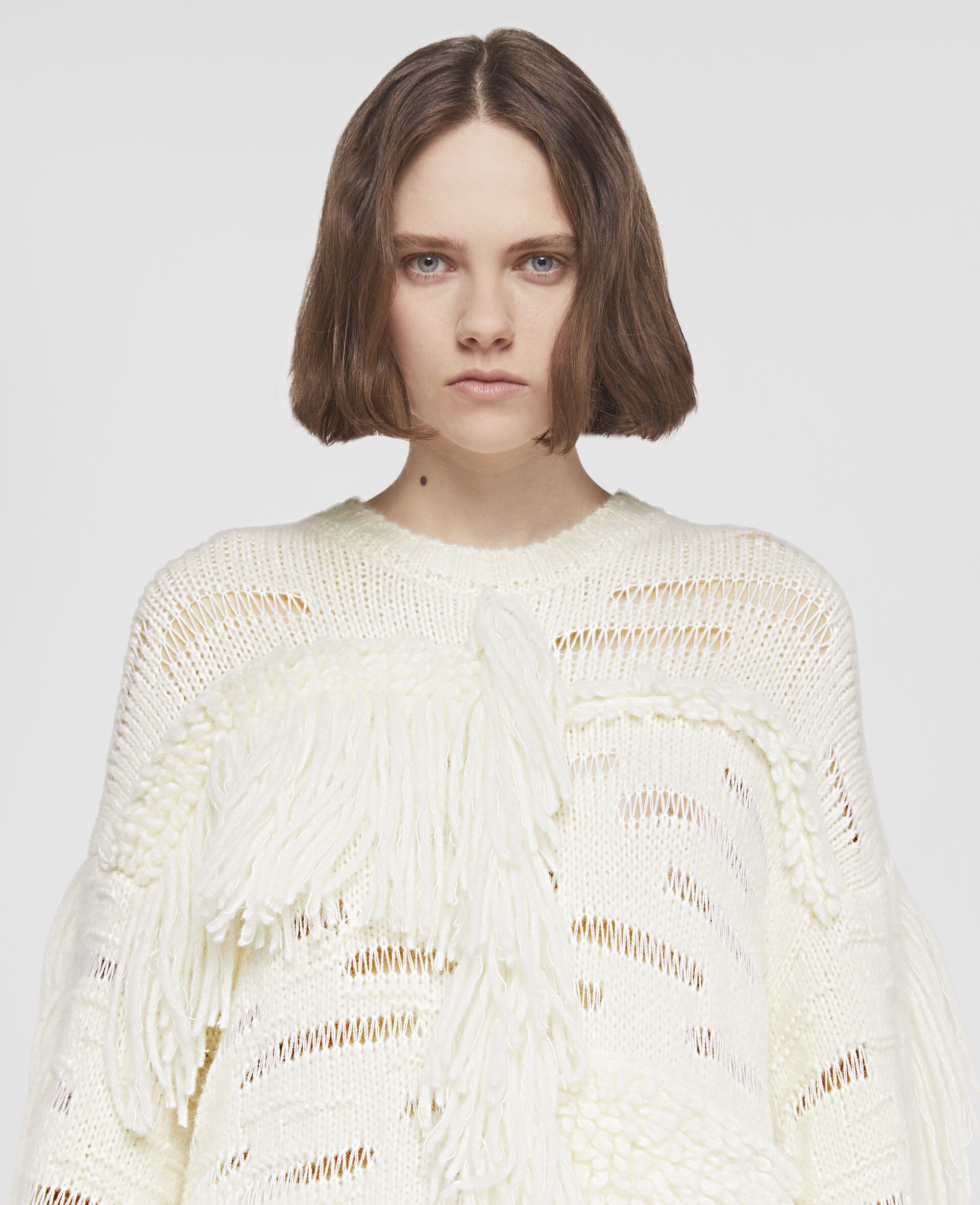 Textured Knit Wool Jumper - 4