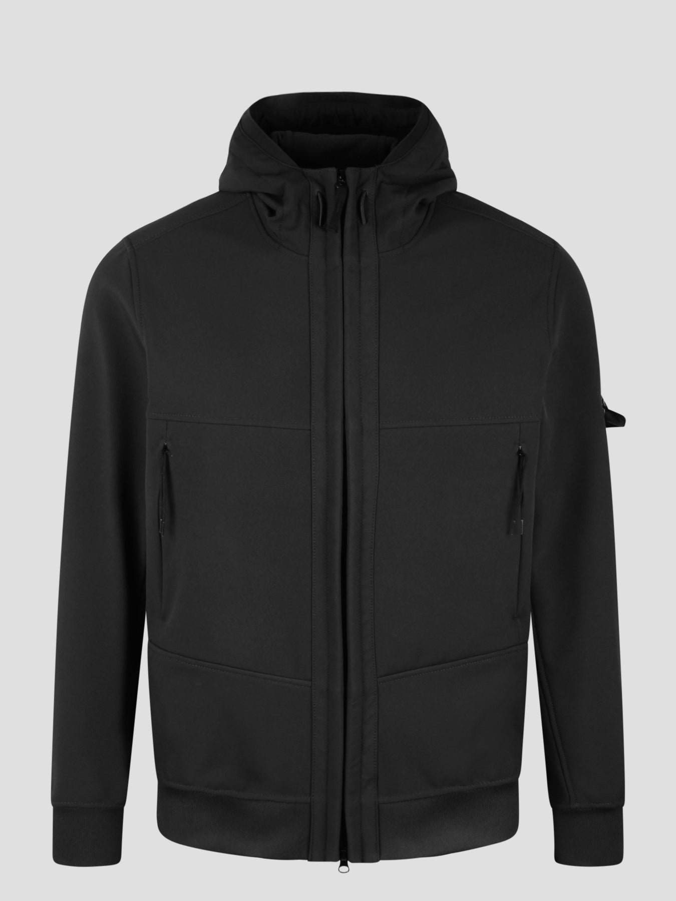 Soft shell- technology hooded jacket - 1