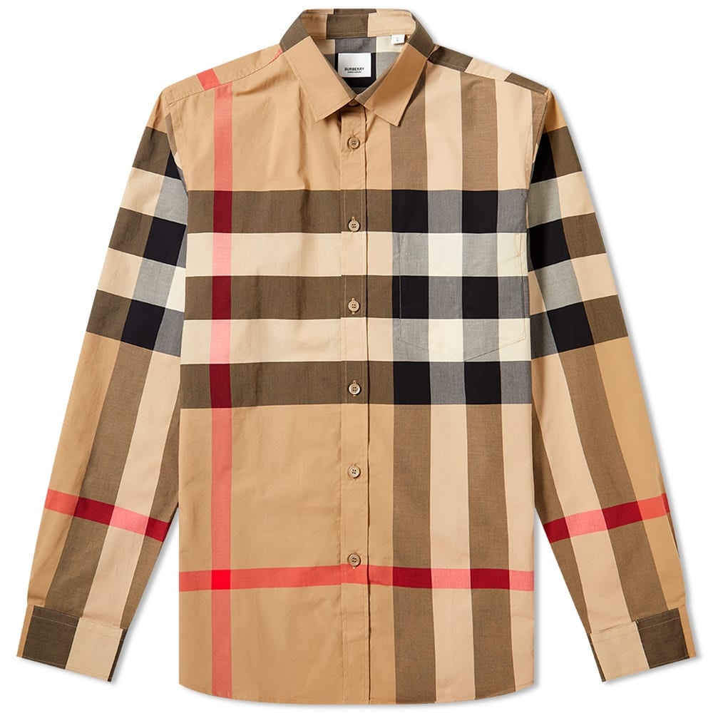 Burberry Somerton Oversize Check Shirt - 1