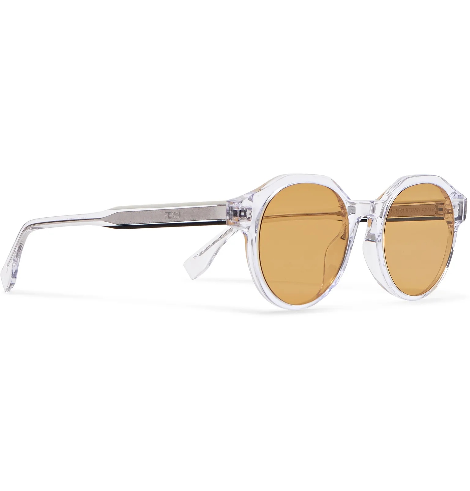 Round-Frame Acetate Sunglasses - 2