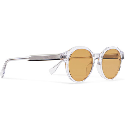 FENDI Round-Frame Acetate Sunglasses outlook