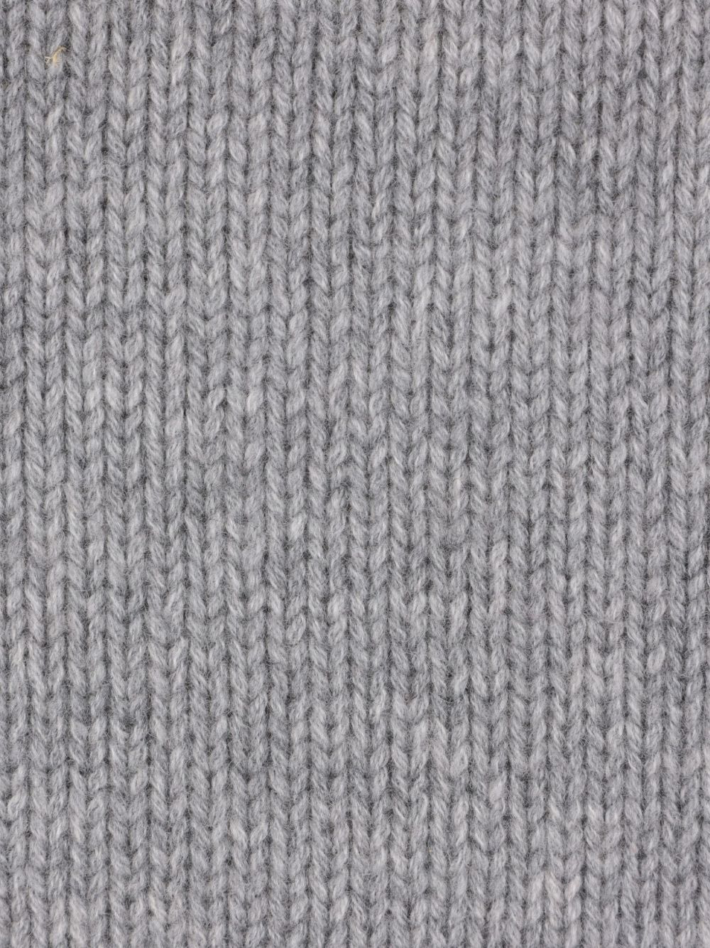 turtleneck ribbed wool-cashmere sweater - 3