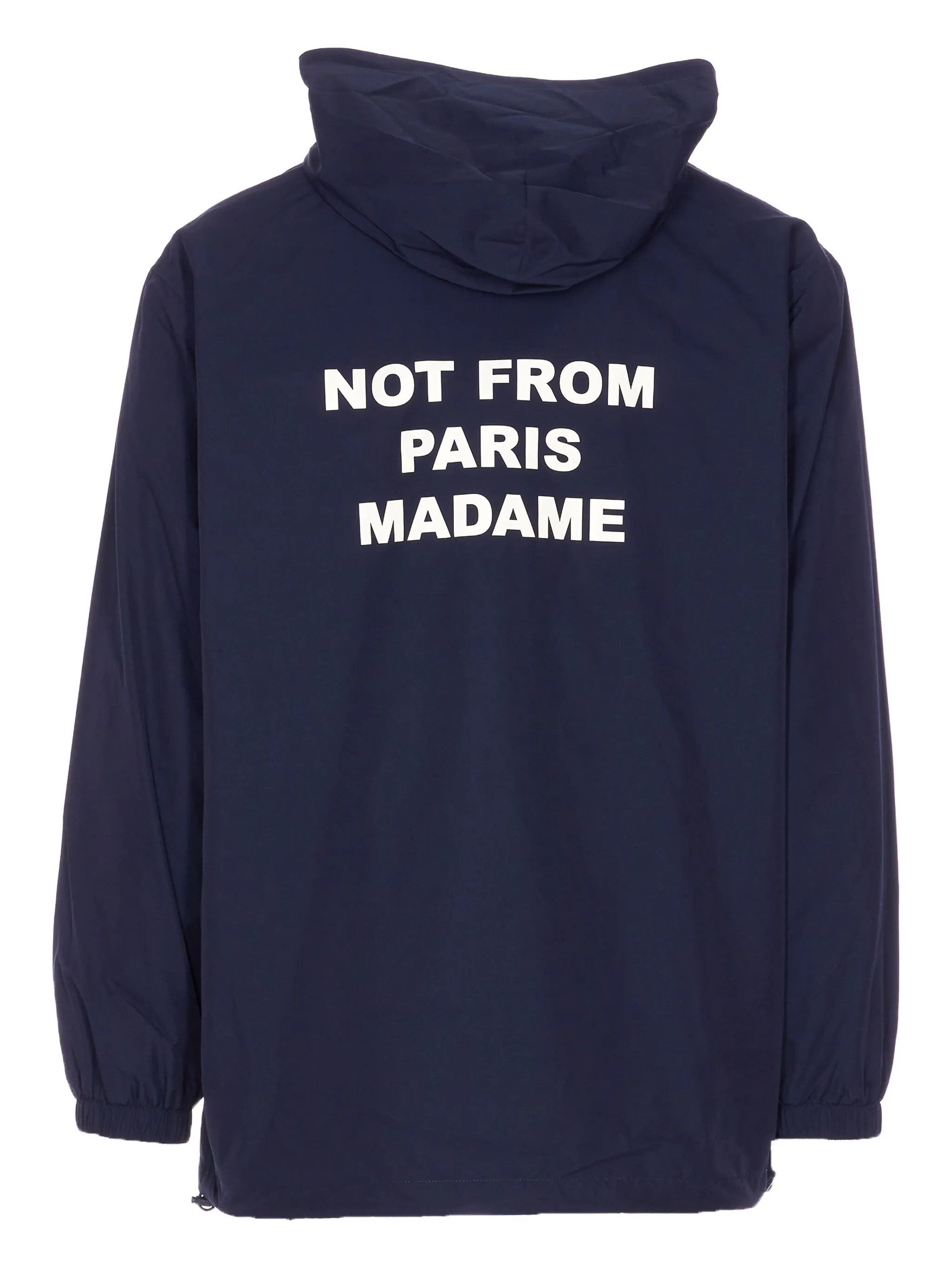 Drole De Monsieur Hooded Slogan Jacket - 3