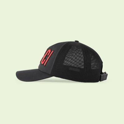 GUCCI Baseball hat with Gucci patch outlook