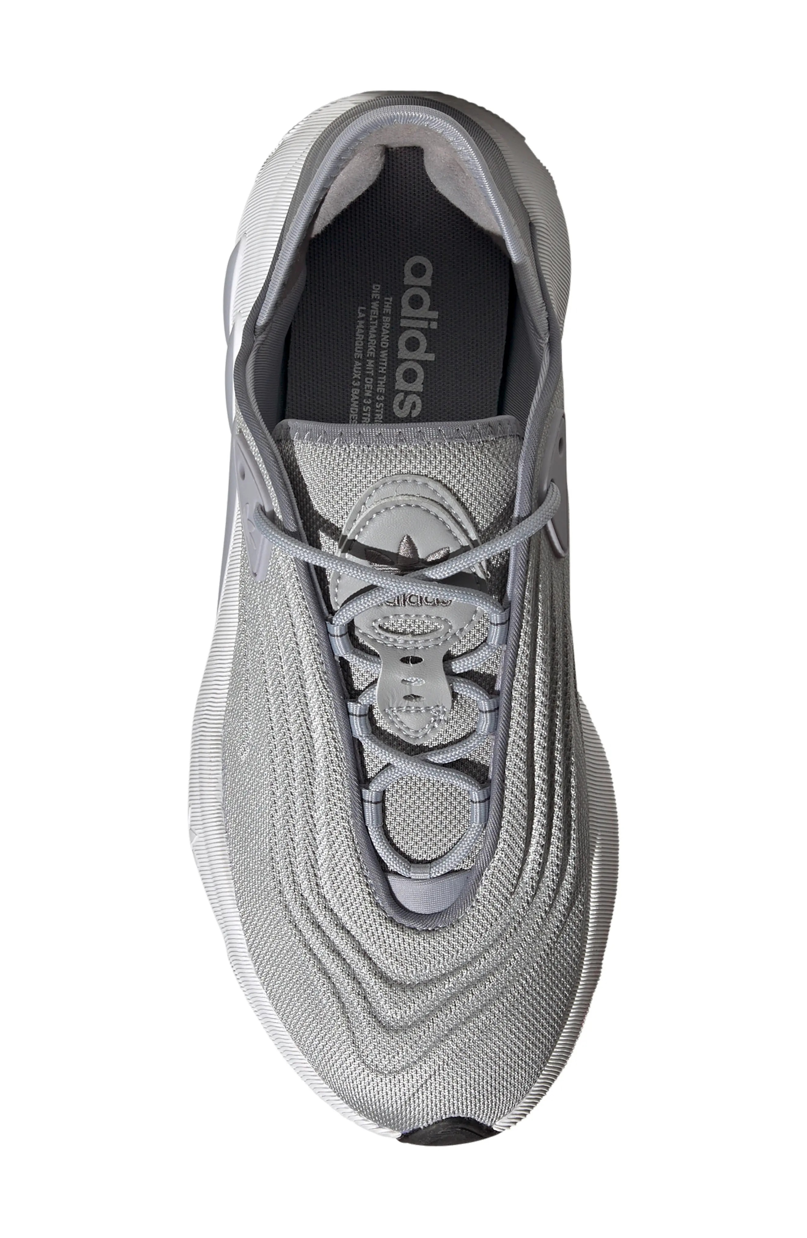 Adifom SLTN Sneaker in Halo Silver/Halo Silver/Grey - 4