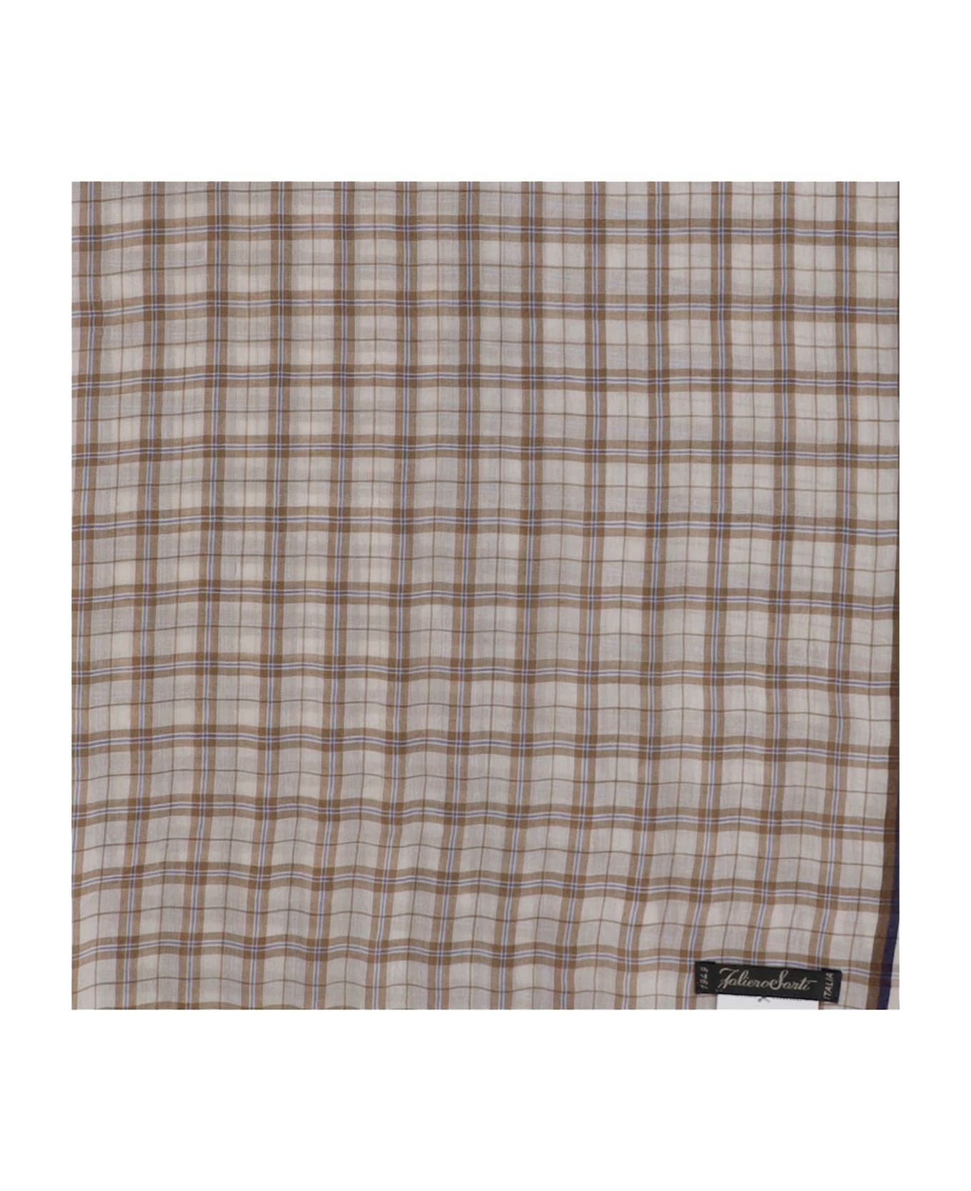 Silk Plaid Scarf - 2