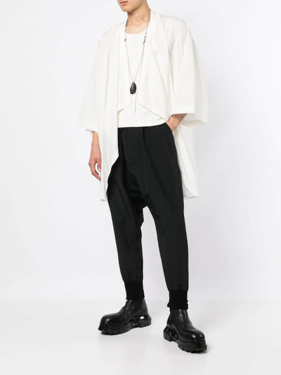 Julius Pilot drop-crotch pants outlook