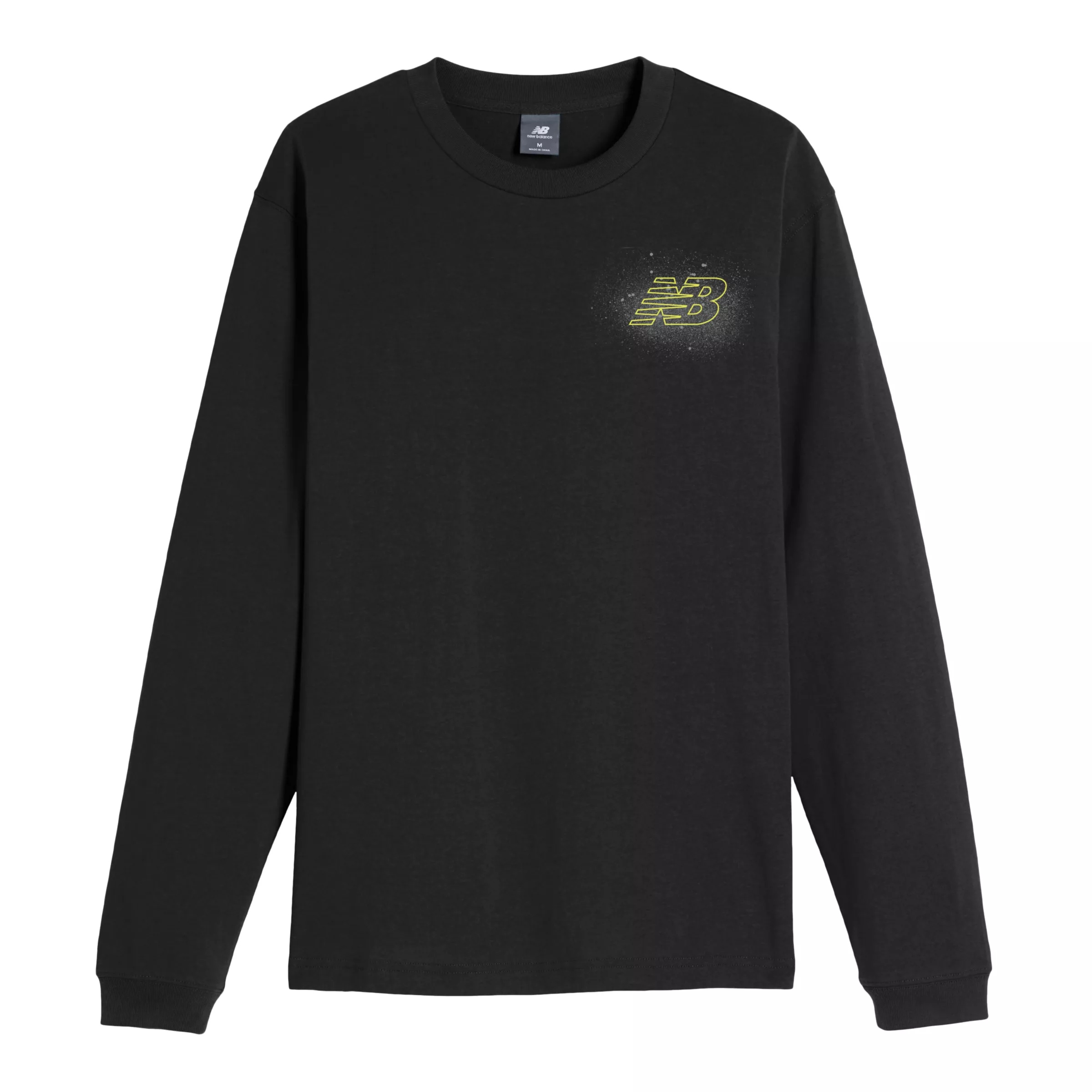 Men's Spray Paint Long Sleeve Shirt - 1