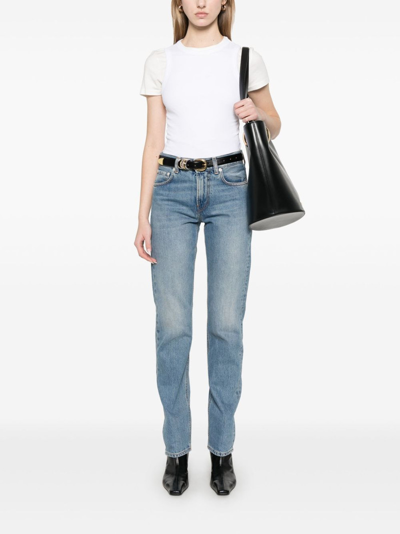 HAIKURE logo-patch jeans outlook