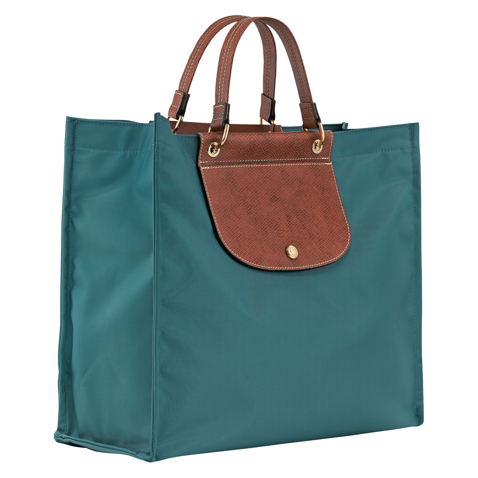 Cabas Longchamp L Tote Bag Cedar - Canvas - 3