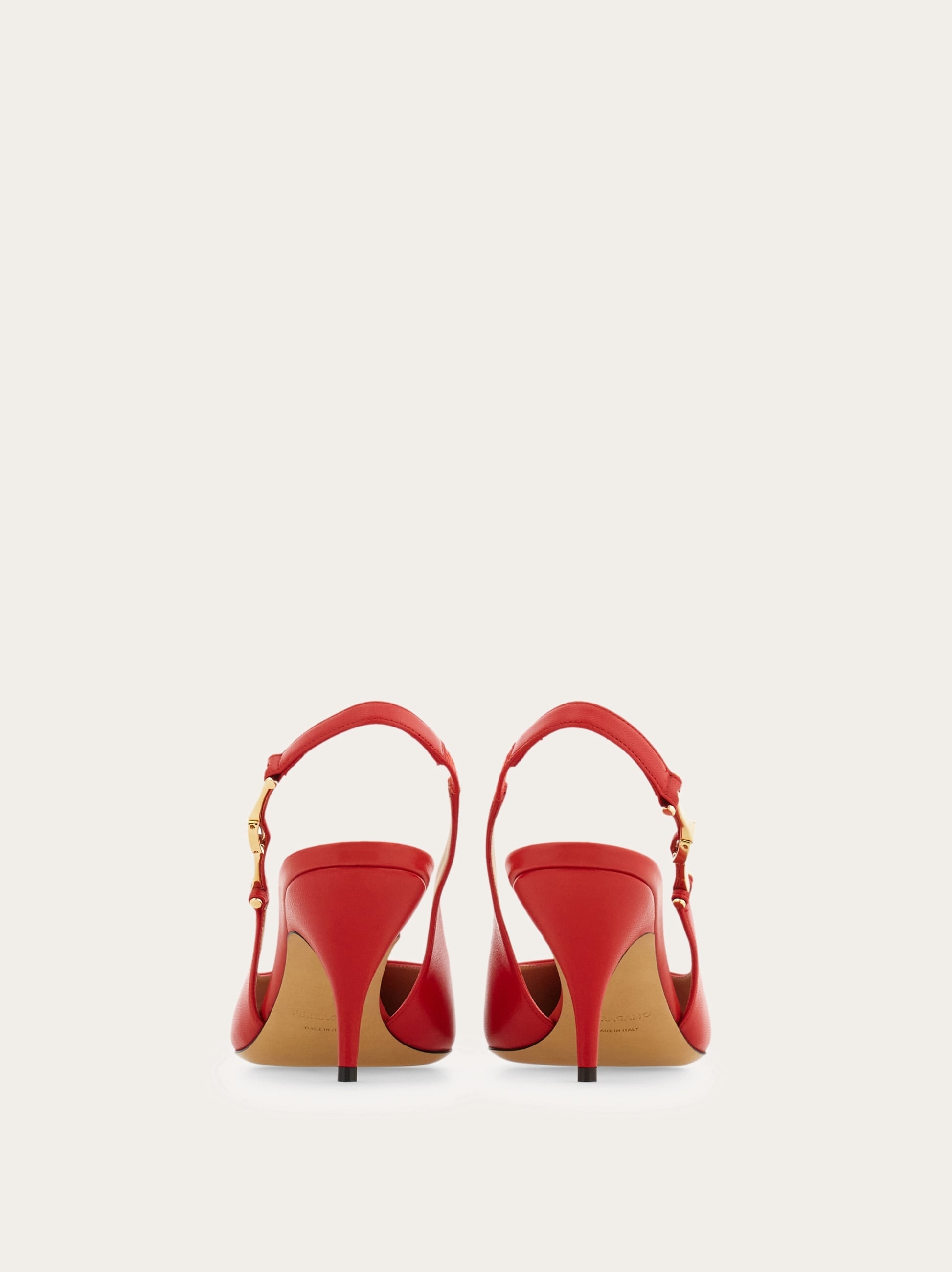 F buckle slingback pump - 4