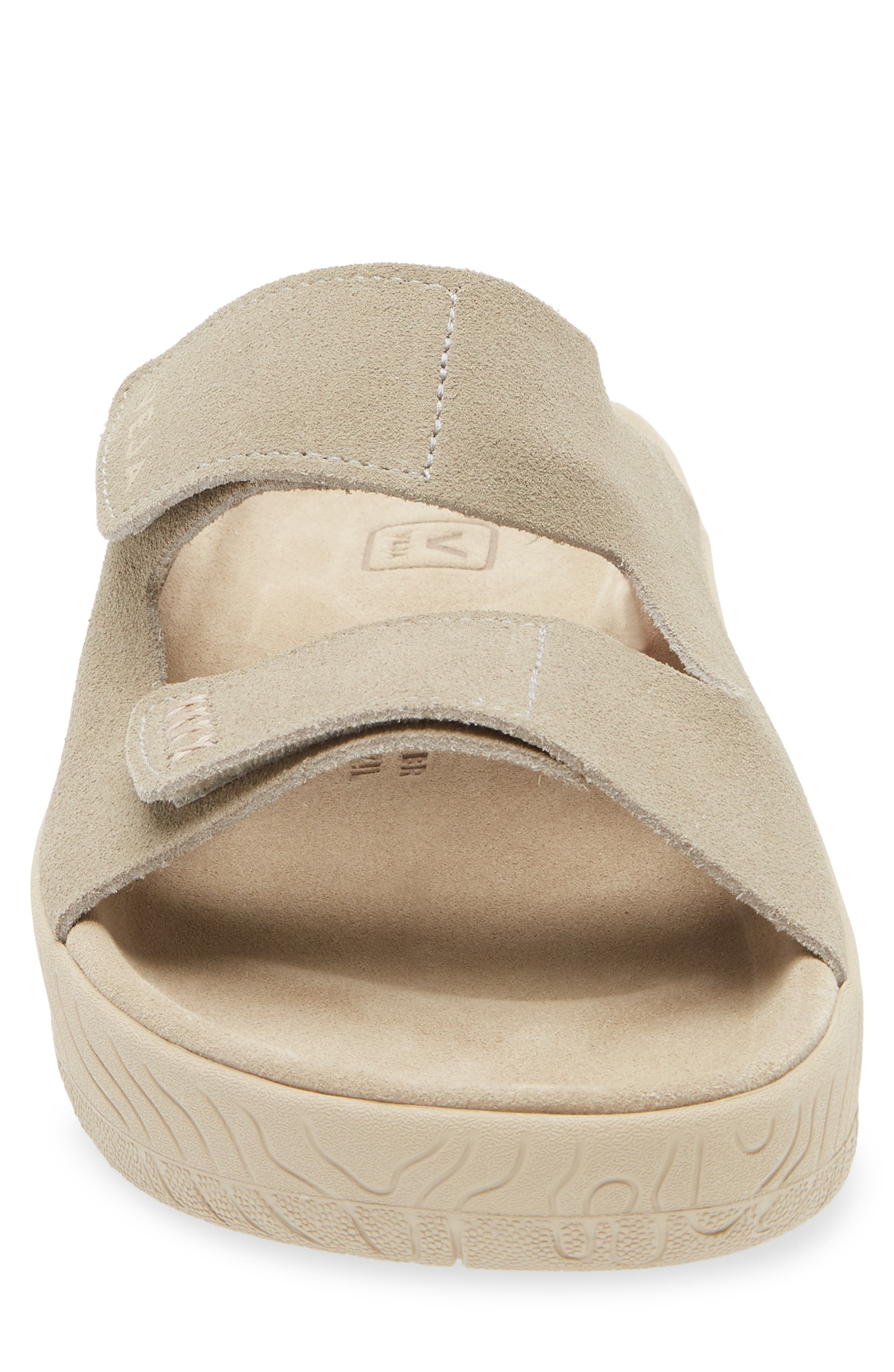 Veja Etna Suede Slide Sandal in Taupe Almond at Nordstrom - 4