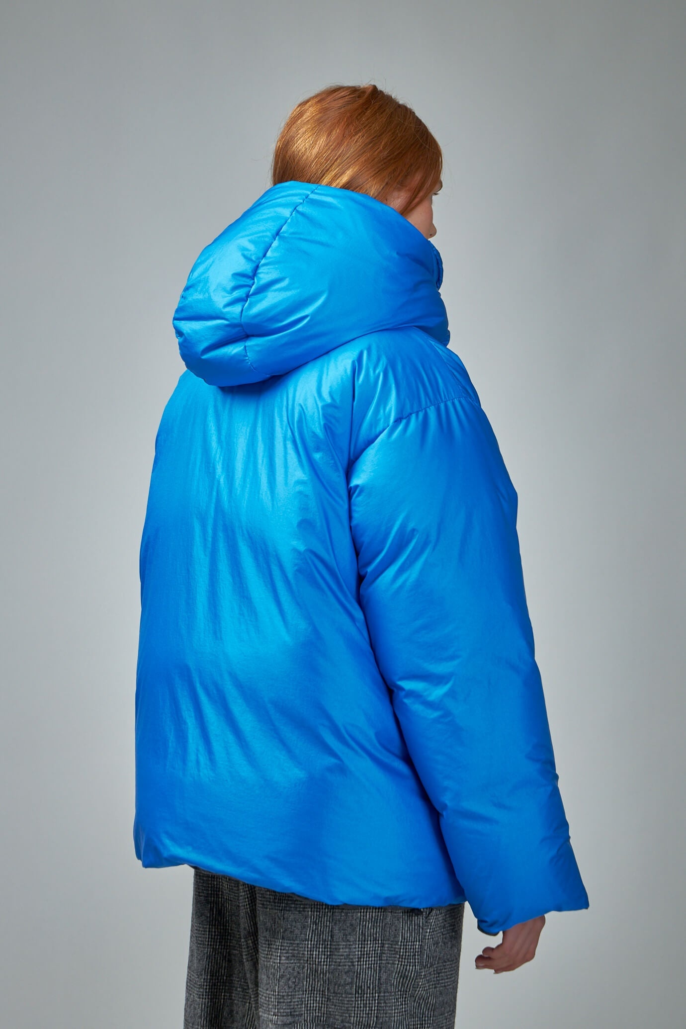 Reversible Hooded Jacket Down Filled - 3