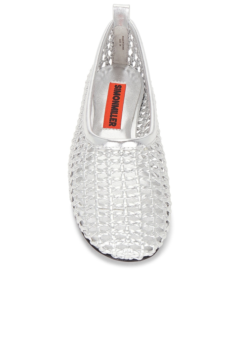 Chrome Woven Riad Flat - 4