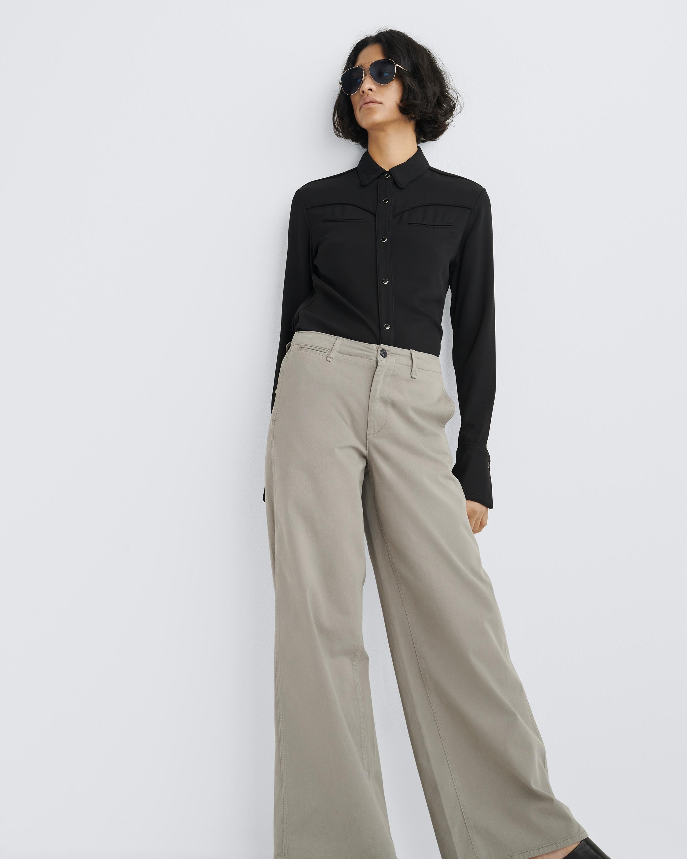 Sofie Cotton Chino
Wide-Leg Fit - 2