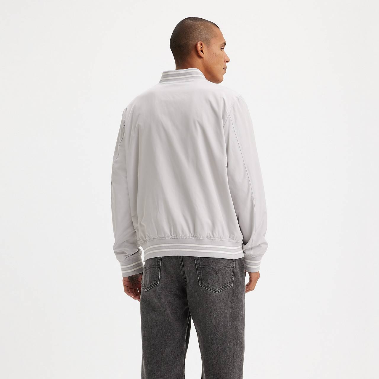 CAVALRY TWILL VARSITY BOMBER JACKET - 2