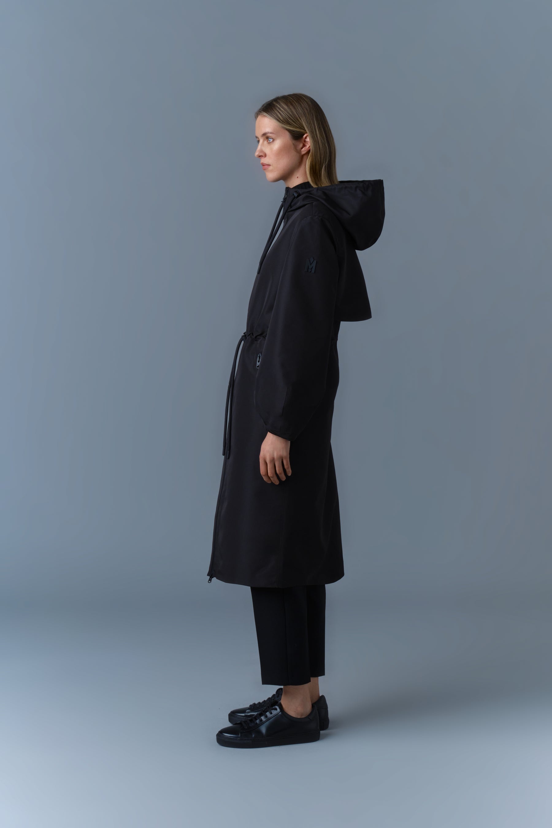 MEKELLE Long Recycled Technical Rain Coat - 3
