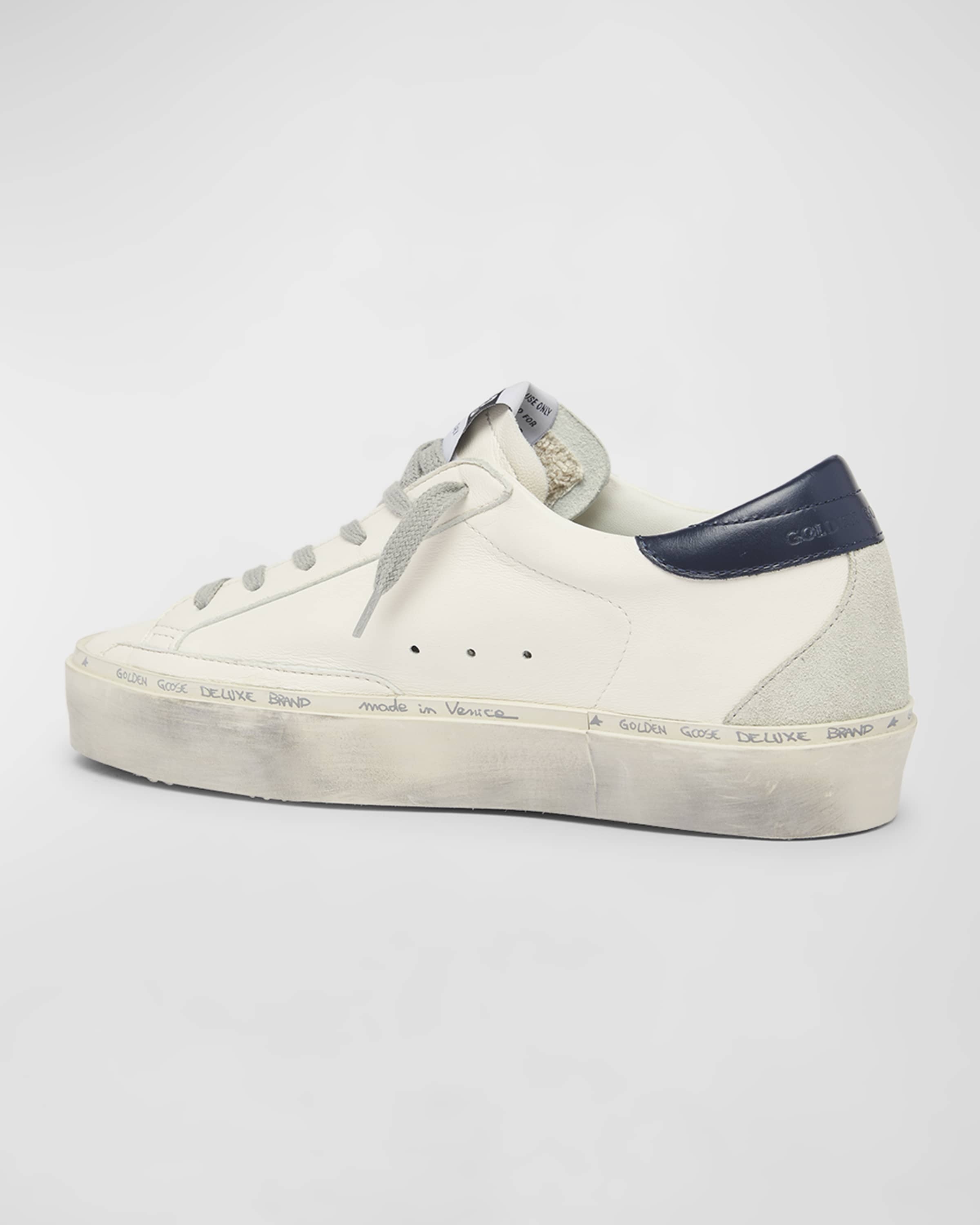 Hi Star Platform Stud Leather Sneakers - 3