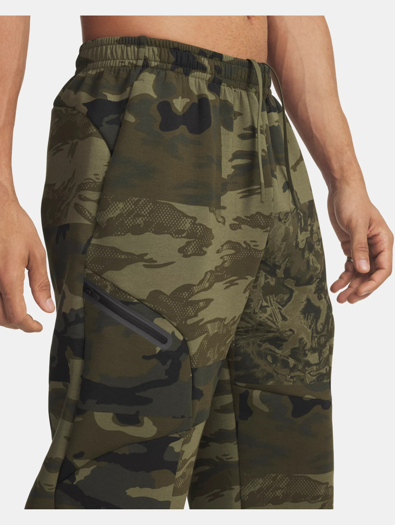 UA Unstoppable Fleece Camo 4