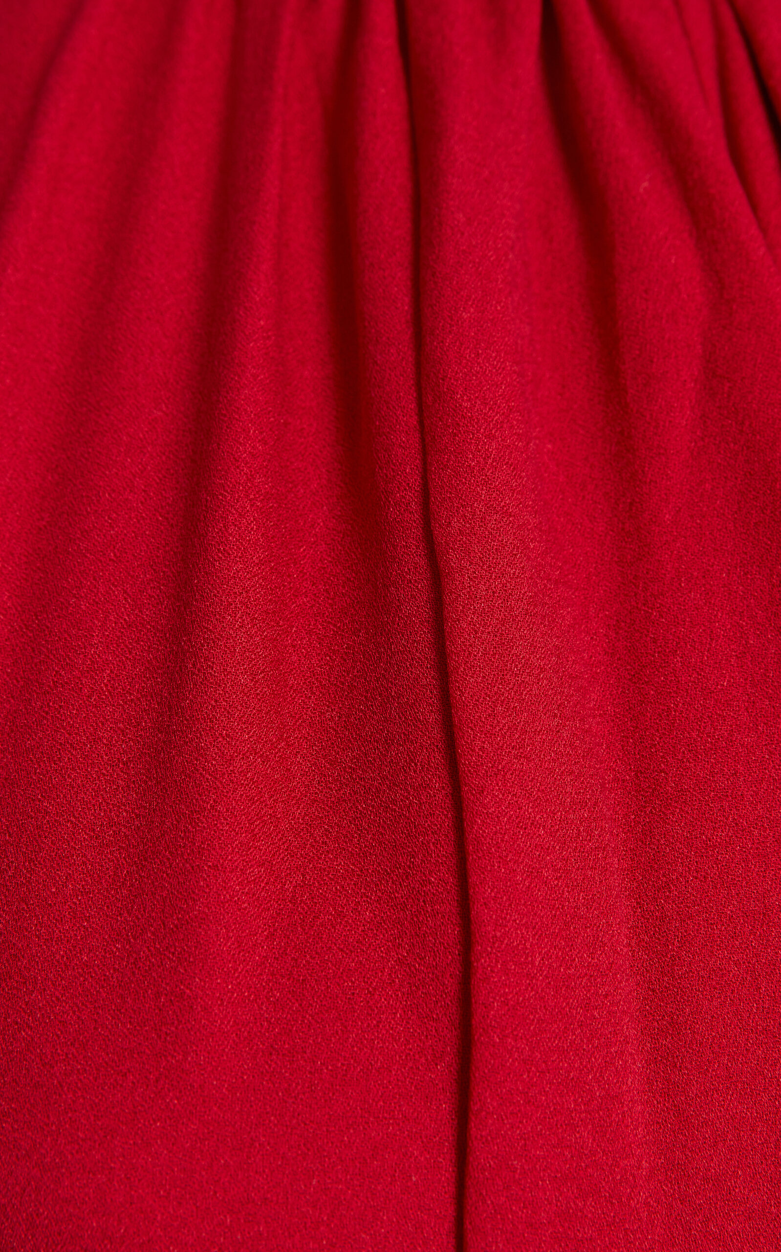 Bow-Detailed Sable Maxi Dress red - 4