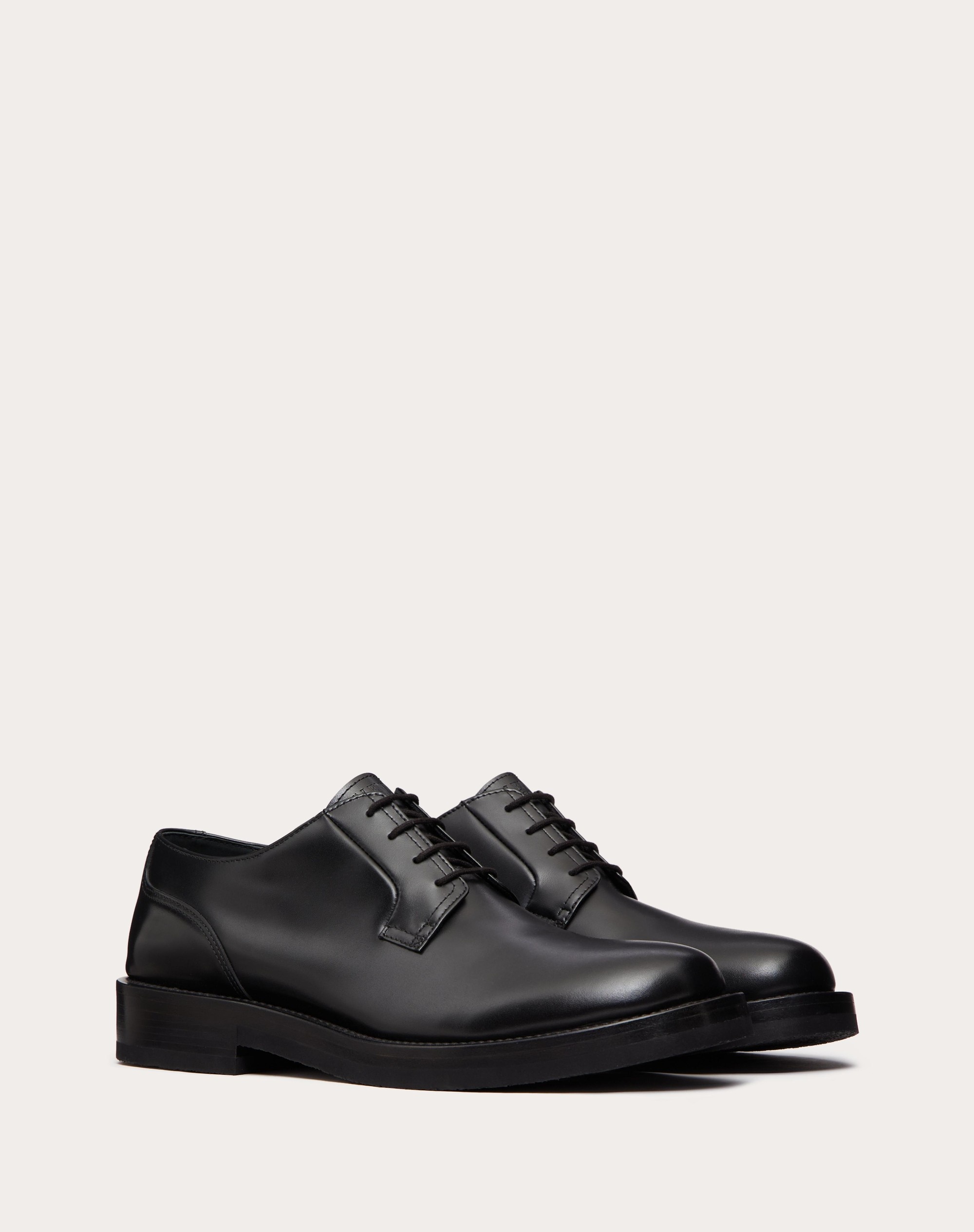 ROCKSTUD ESSENTIAL CALF LEATHER DERBY - 2