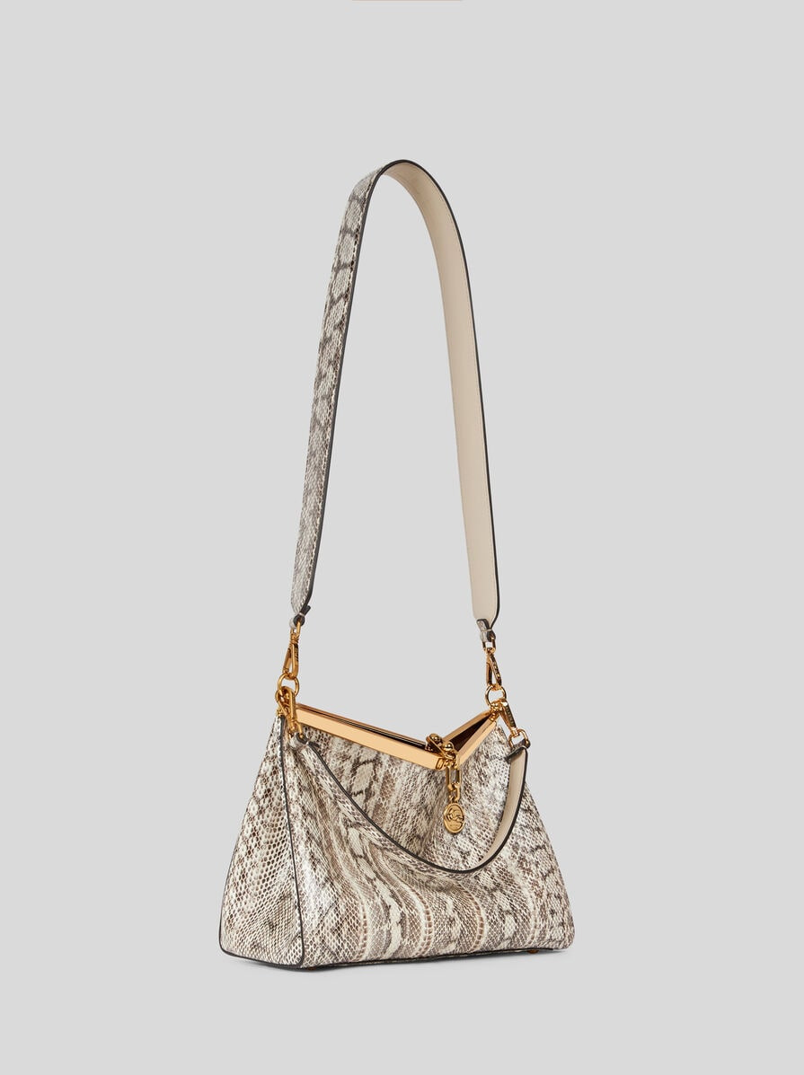 MEDIUM VELA BAG IN ELAPHE LEATHER - 6