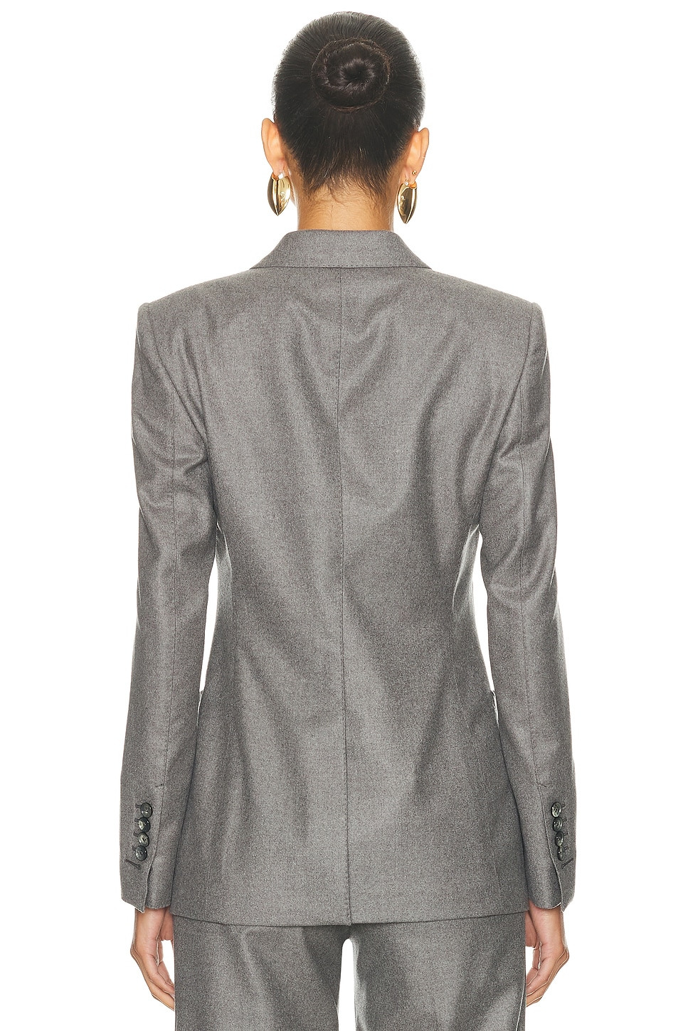 Single Breasted Cashmere Jacket - 3