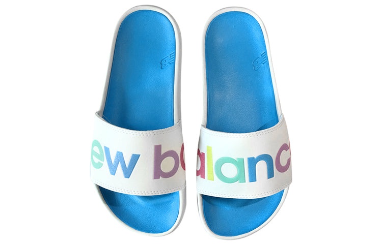 (WMNS) New Balance 200 Series Fashion White Slippers SWF200A1 - 4