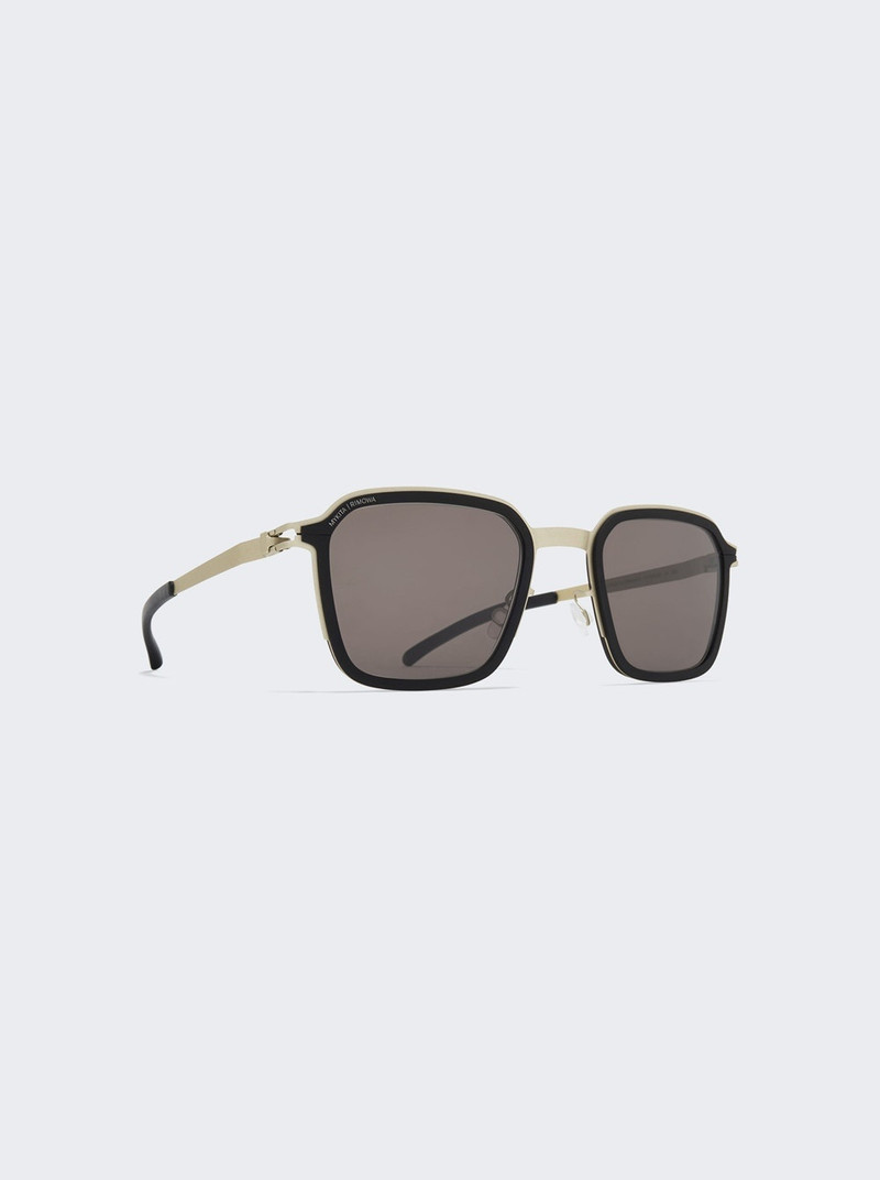 MYKITA X Rimowa Heritage Mr002 Sunglasses Titan And Black outlook