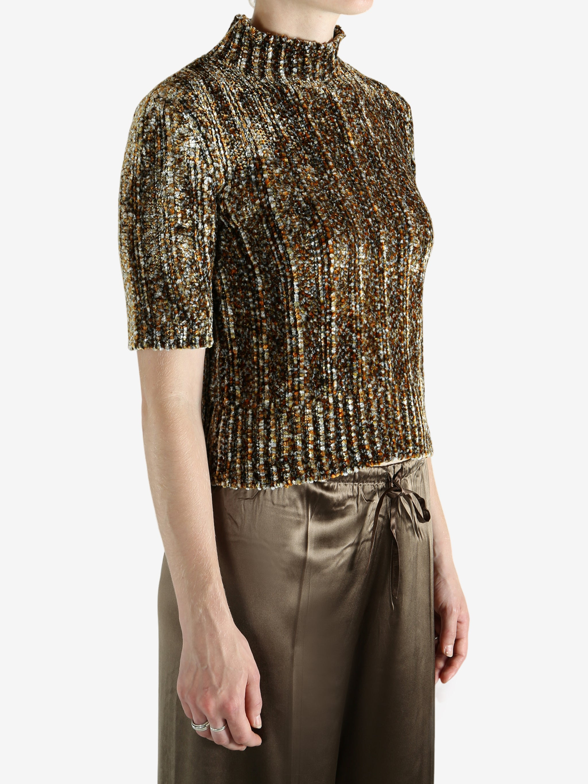 DRIES VAN NOTEN - Women Short Sleeved Sweater - 2