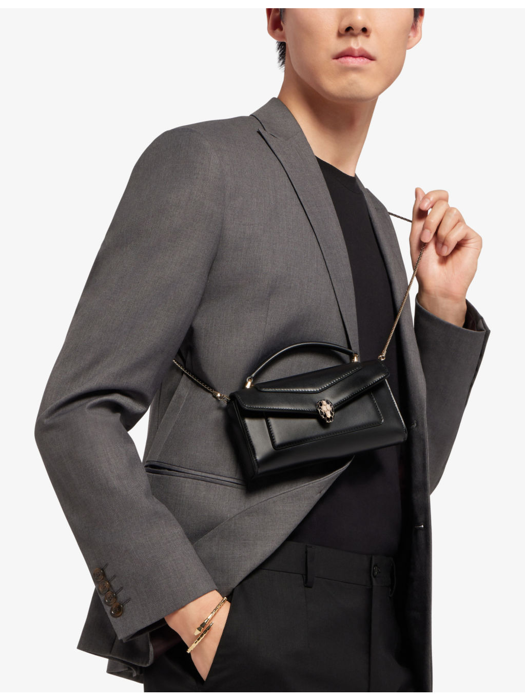 Serpenti Forever leather cross-body bag - 2
