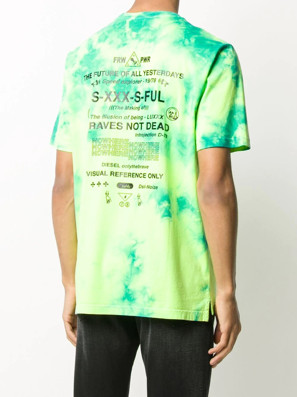 T-X86 tie-dye T-shirt - 4