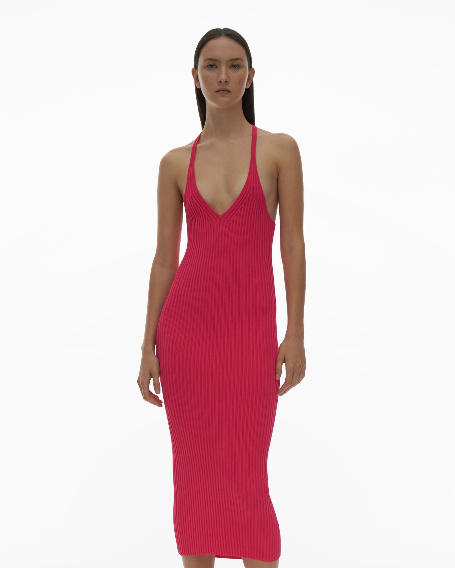 RIBBED TANK DRESS - 3