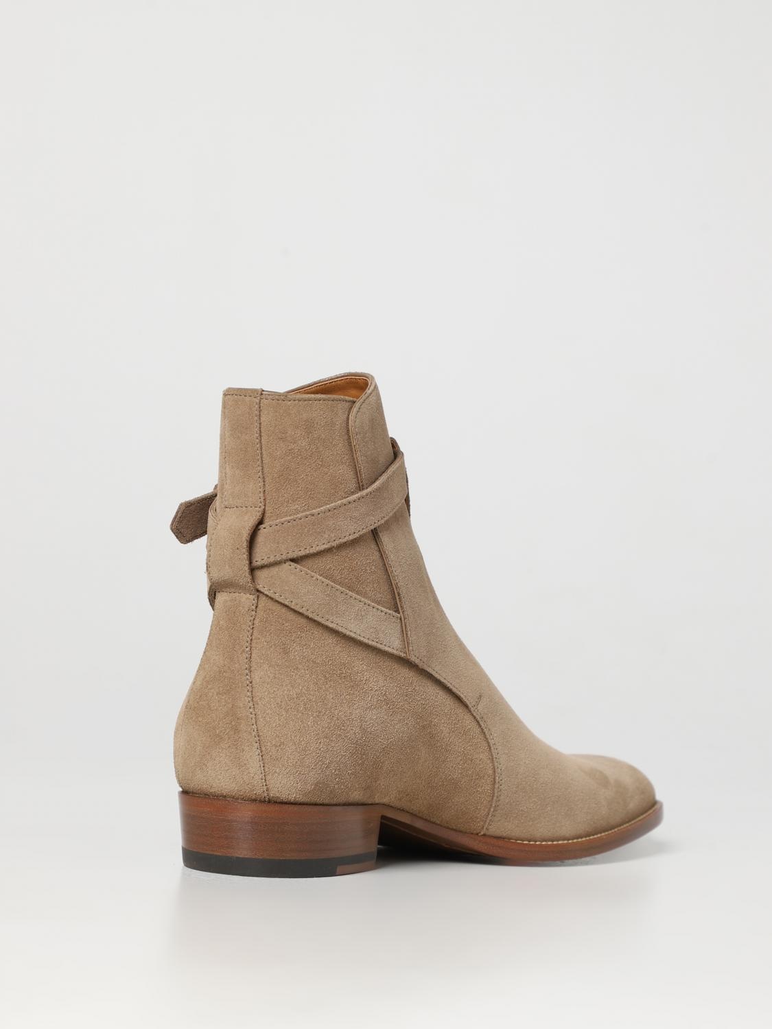 Saint Laurent Wyatt 30 Jodhpur suede ankle boots - 3