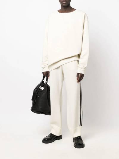 Maison Margiela side stripe wool track pants outlook