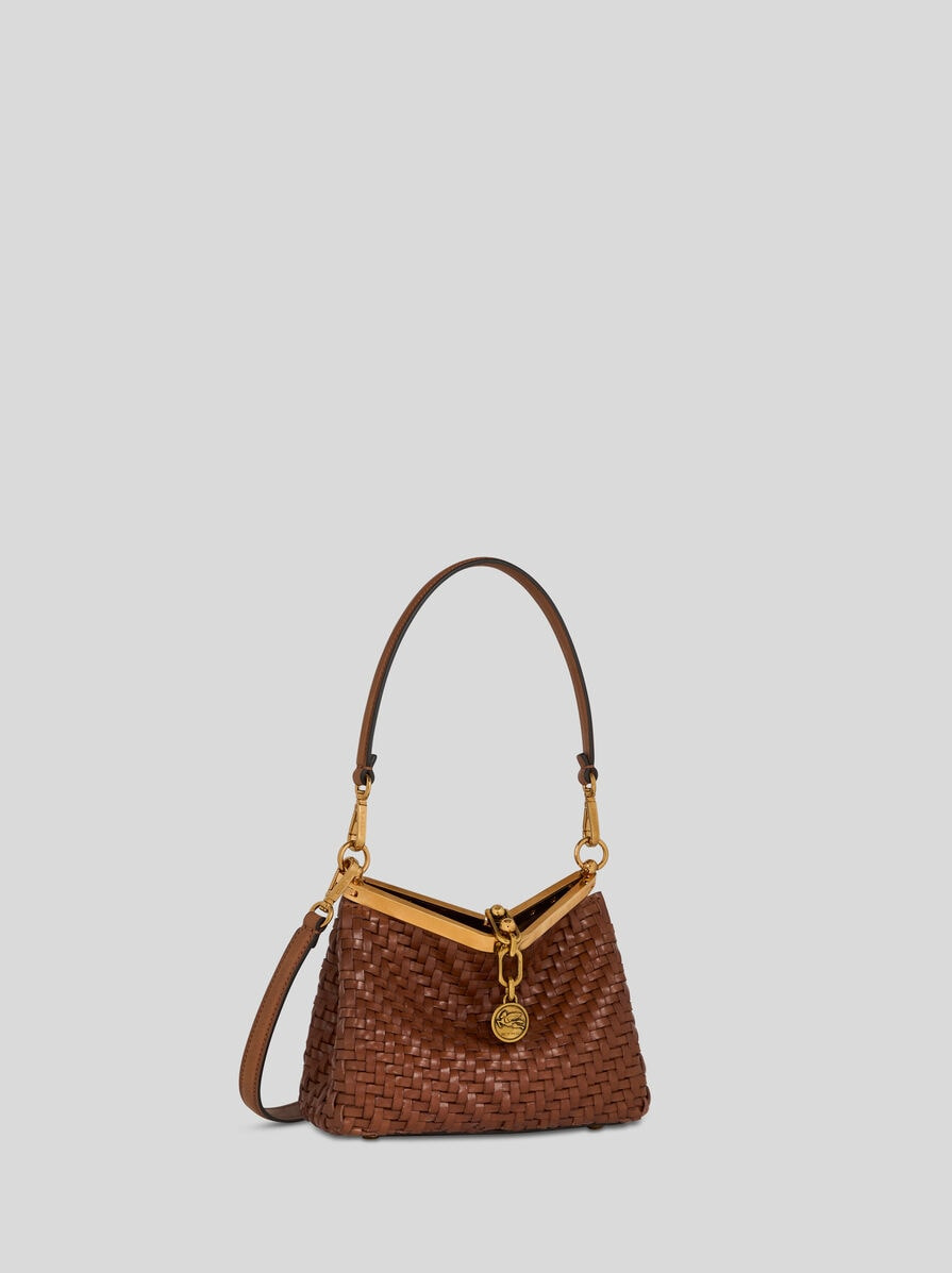 SMALL WOVEN VELA BAG - 4
