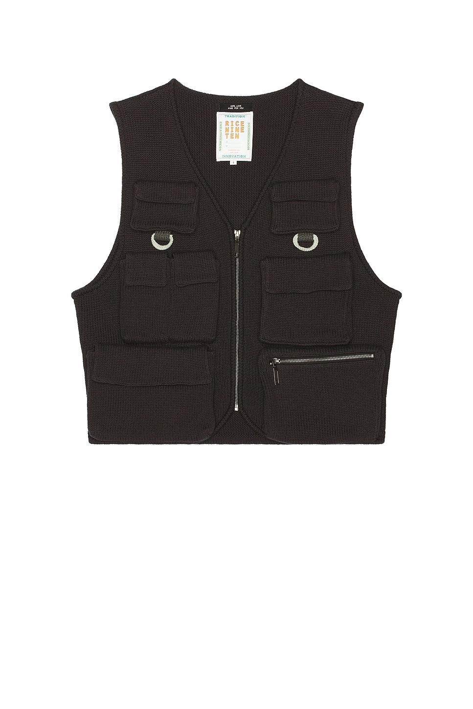 Knitted Fishing Vest - 1