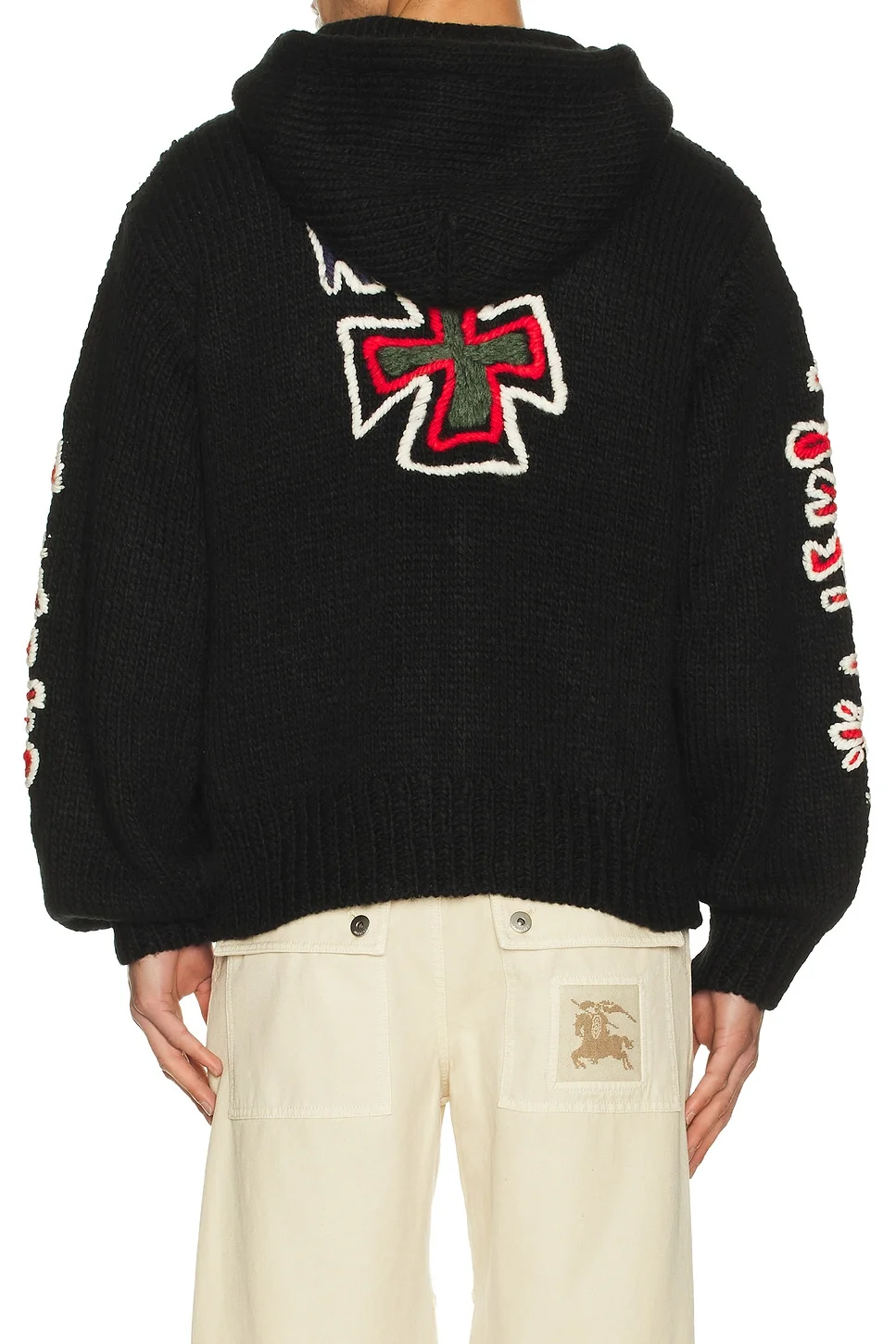 Hand Kinitted Sk8 Zip Hoodie - 1