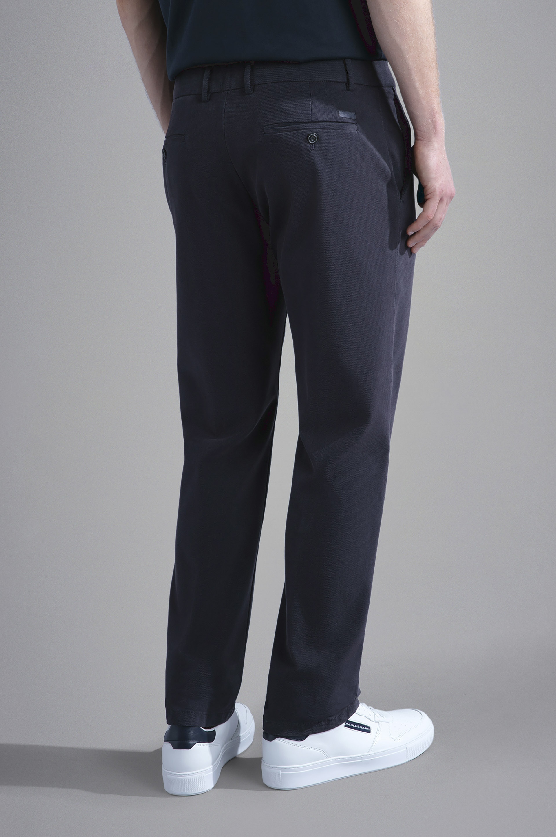 SOFT TOUCH COTTON CHINO TROUSERS - 3