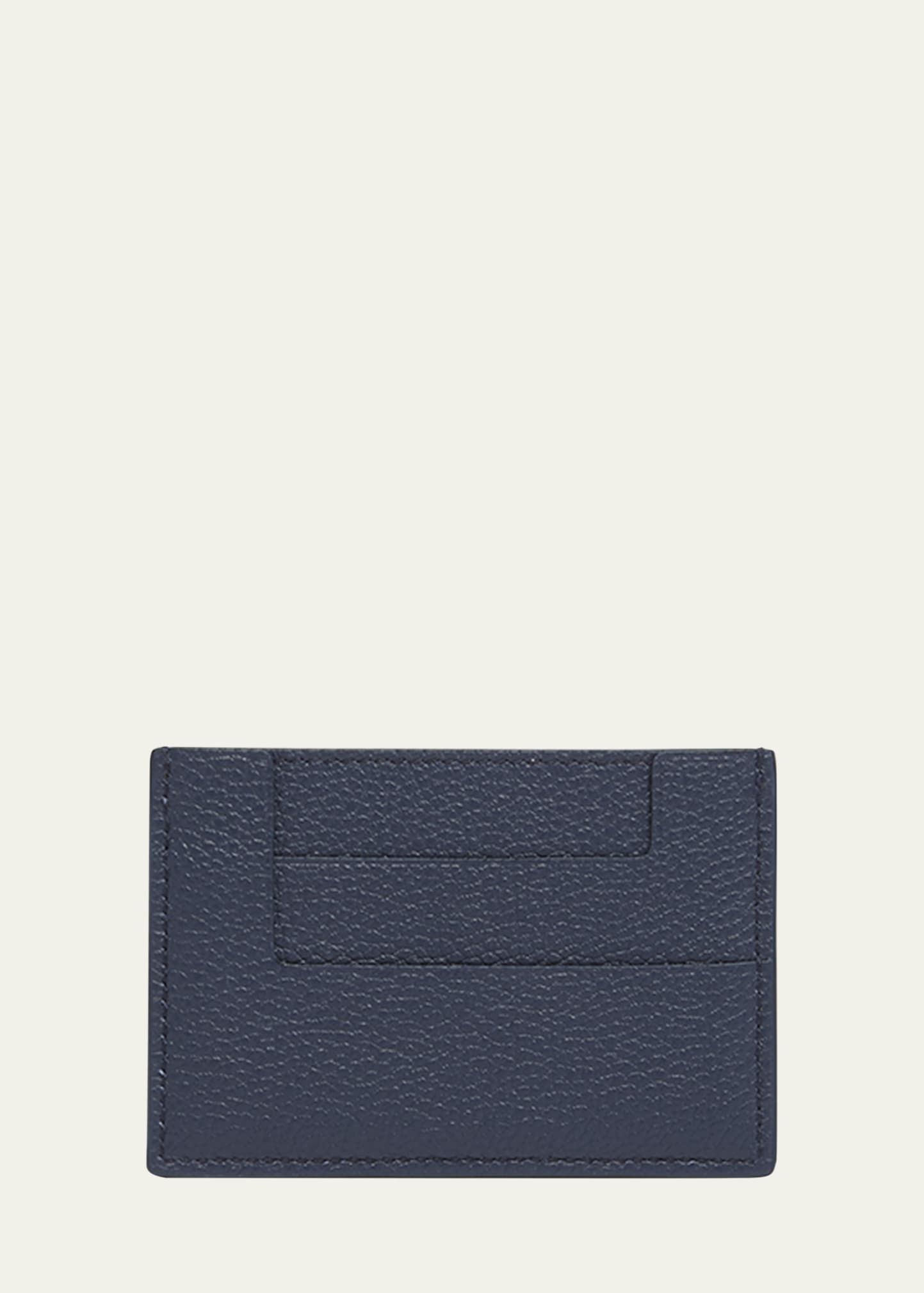 TF Card Holder in Grained Leather - 3