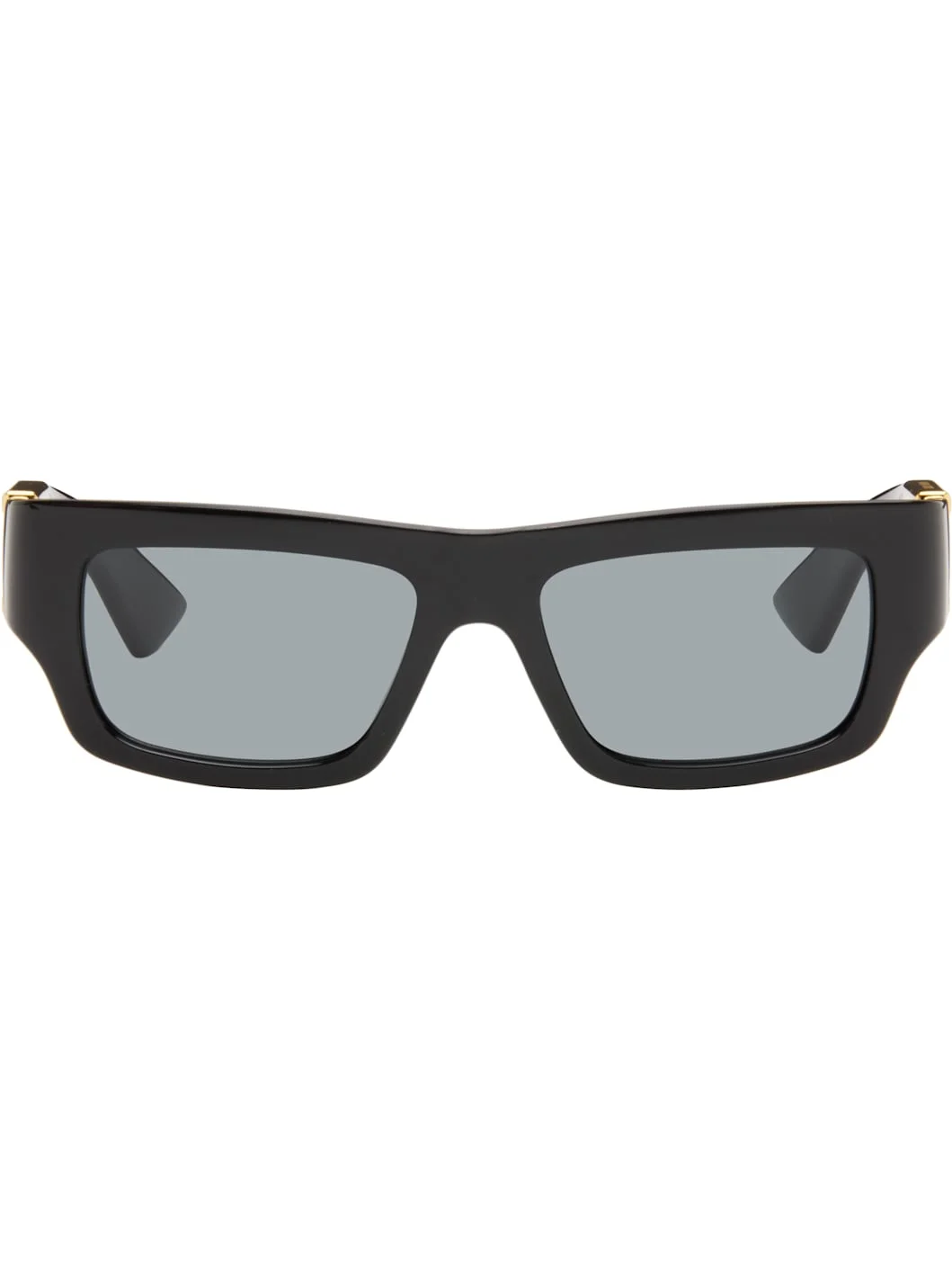 Black Dash Squared Sunglasses - 1