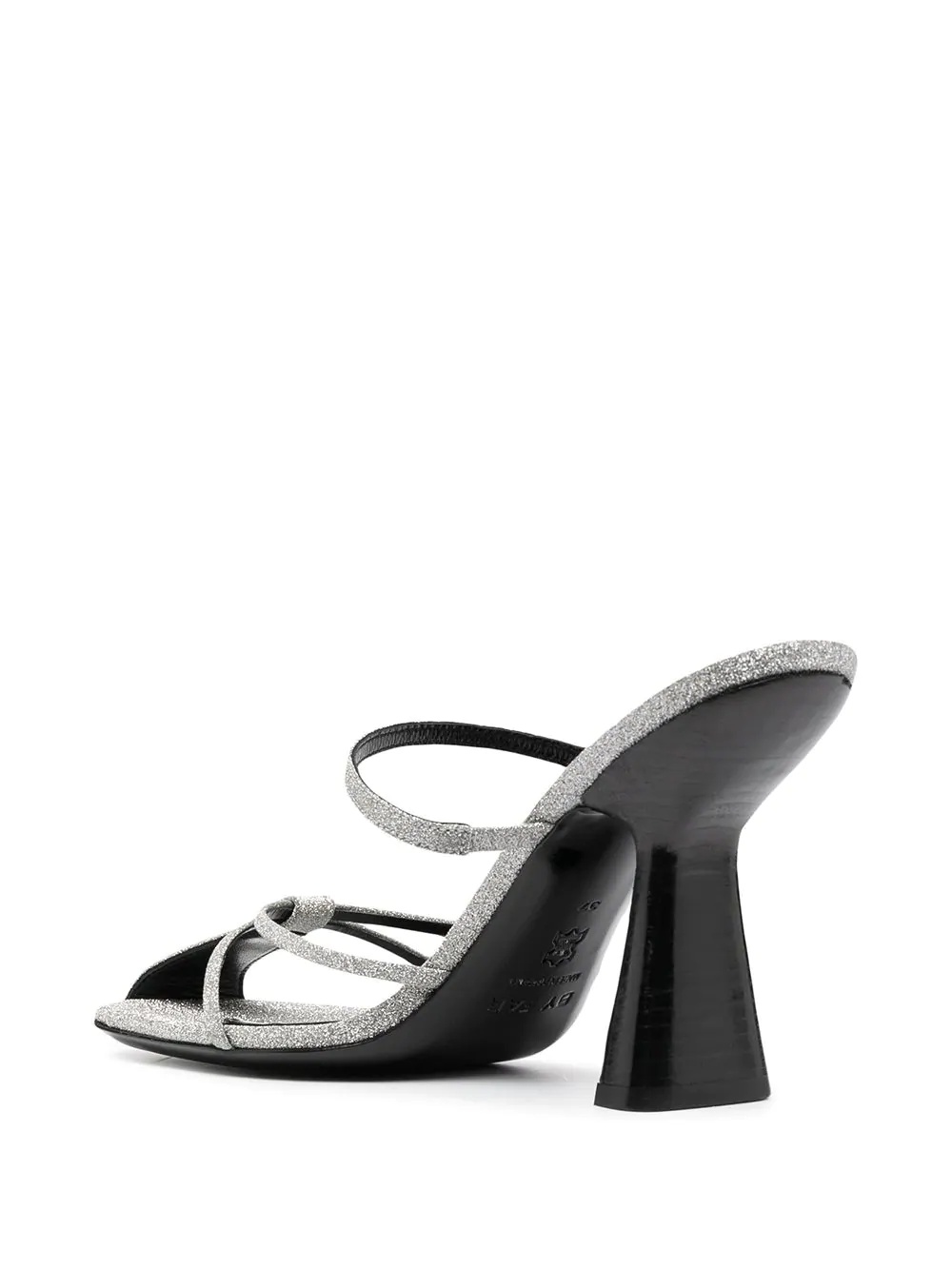 glitter strap sandals - 3