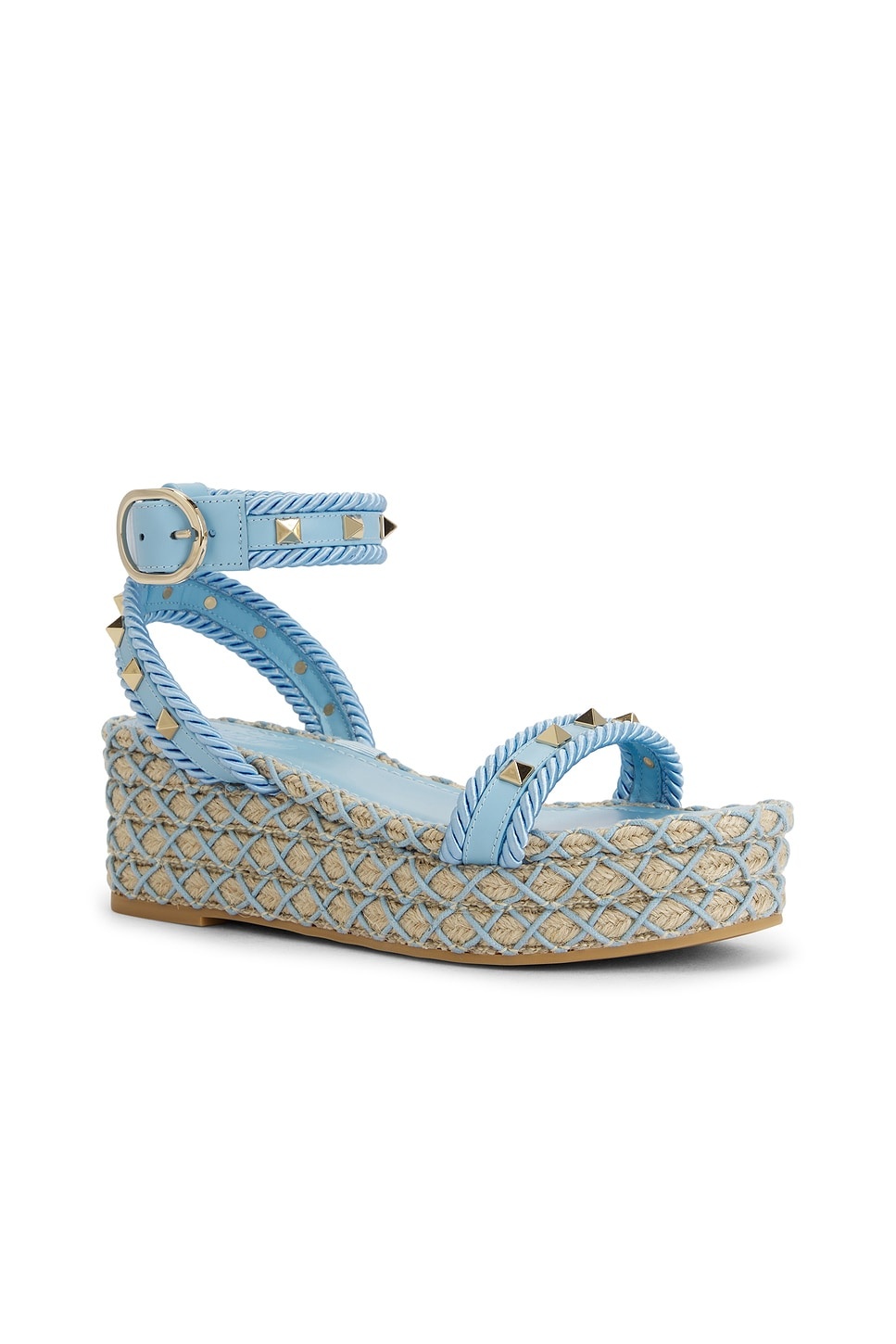 Rockstud Torchon Flatform Espadrilla Sandal - 2