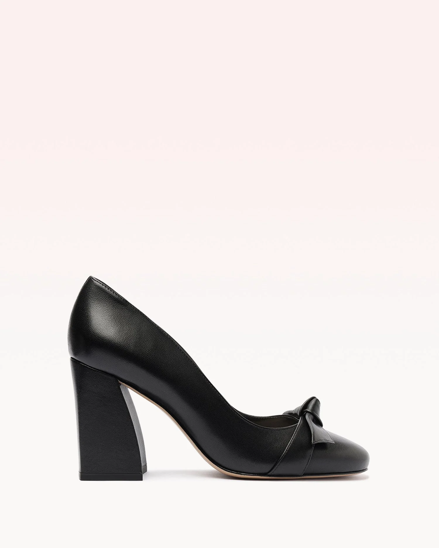 CLARITA ALMOND PUMP 85 BLACK - 1