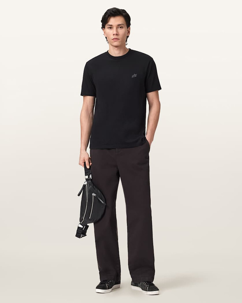 CIPHER EMBROIDERED CREW NECK T-SHIRT 4