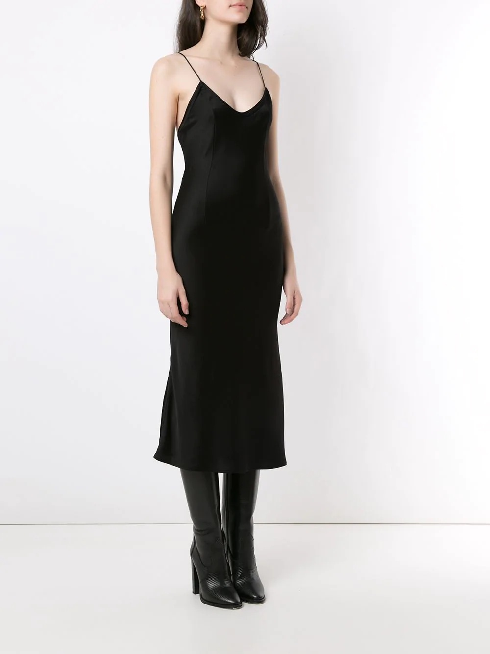 midi slip dress - 3