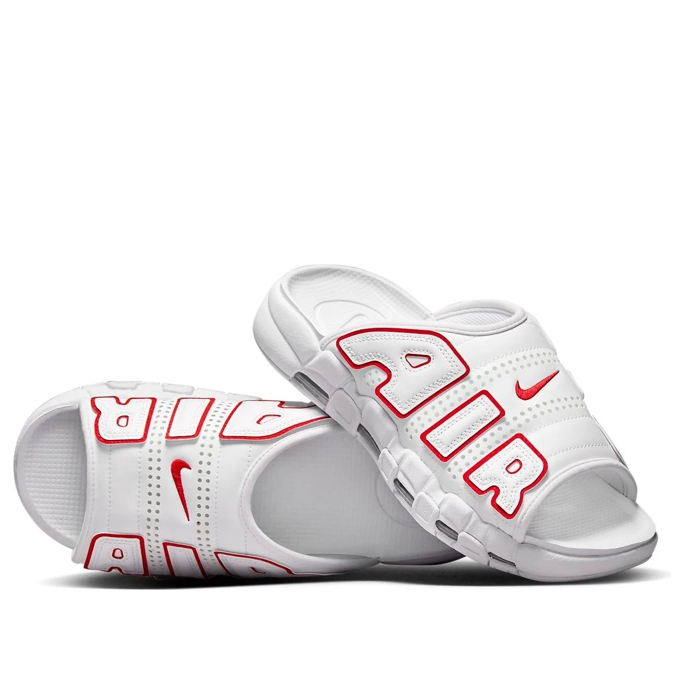 Nike Air More Uptempo 'White Red FD9883-100 - 1