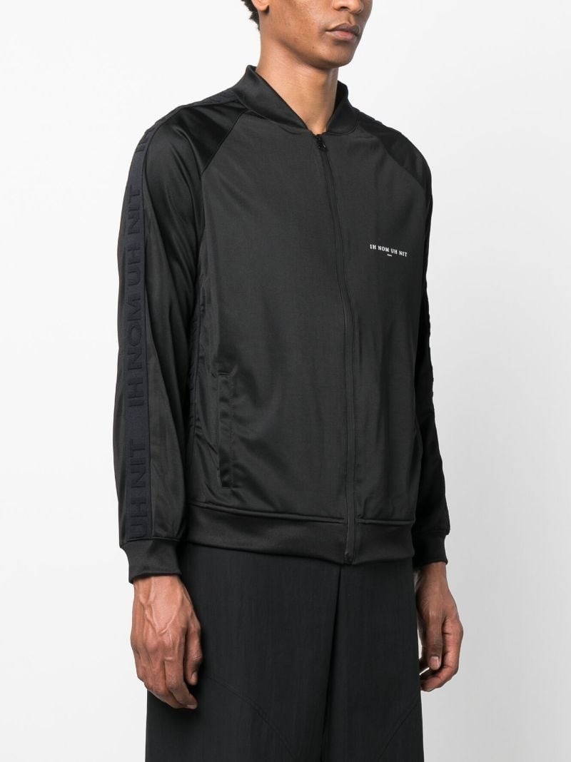 logo-print zip-up sweatshirt - 5